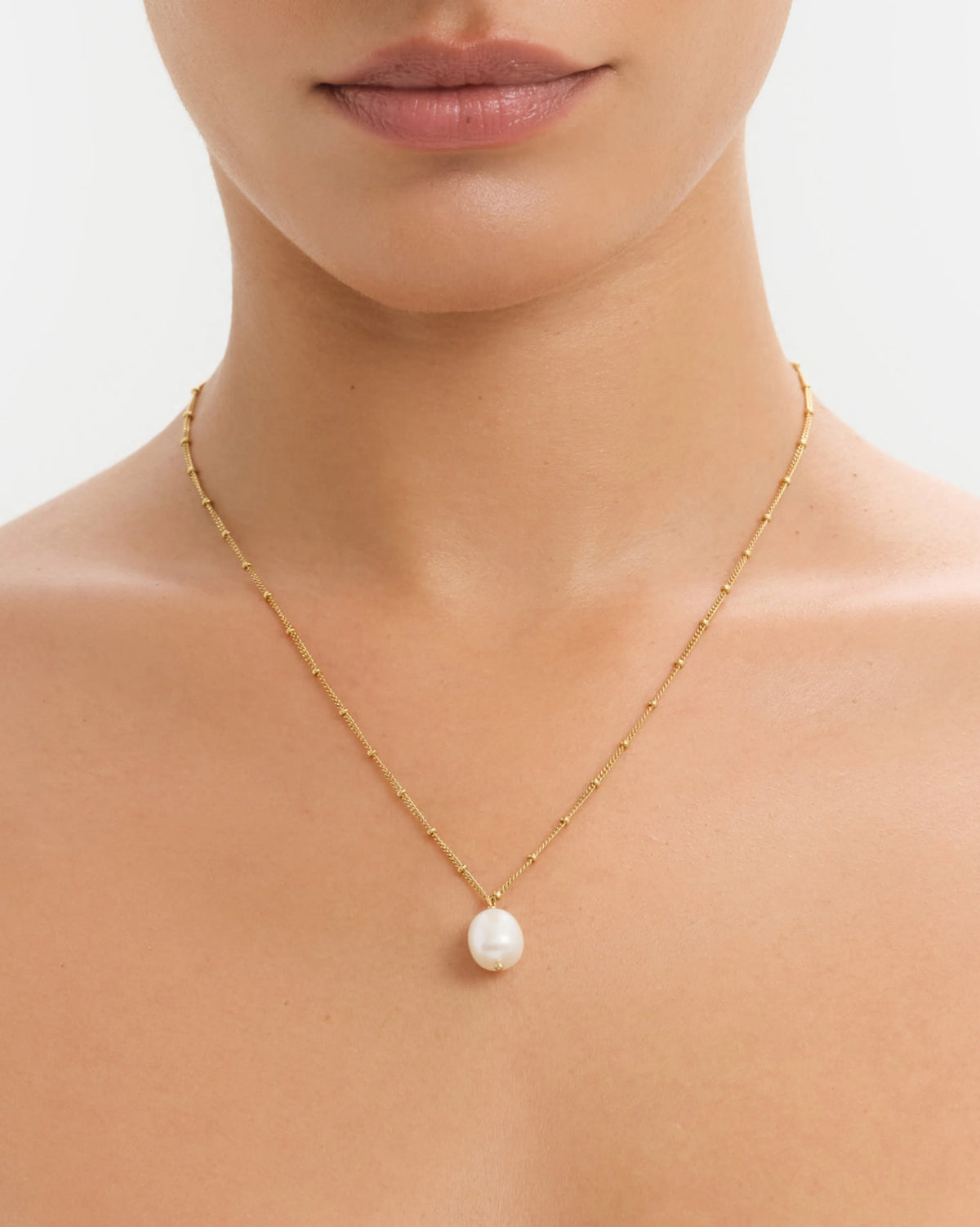 Monterosso Pearl Pendant Necklace