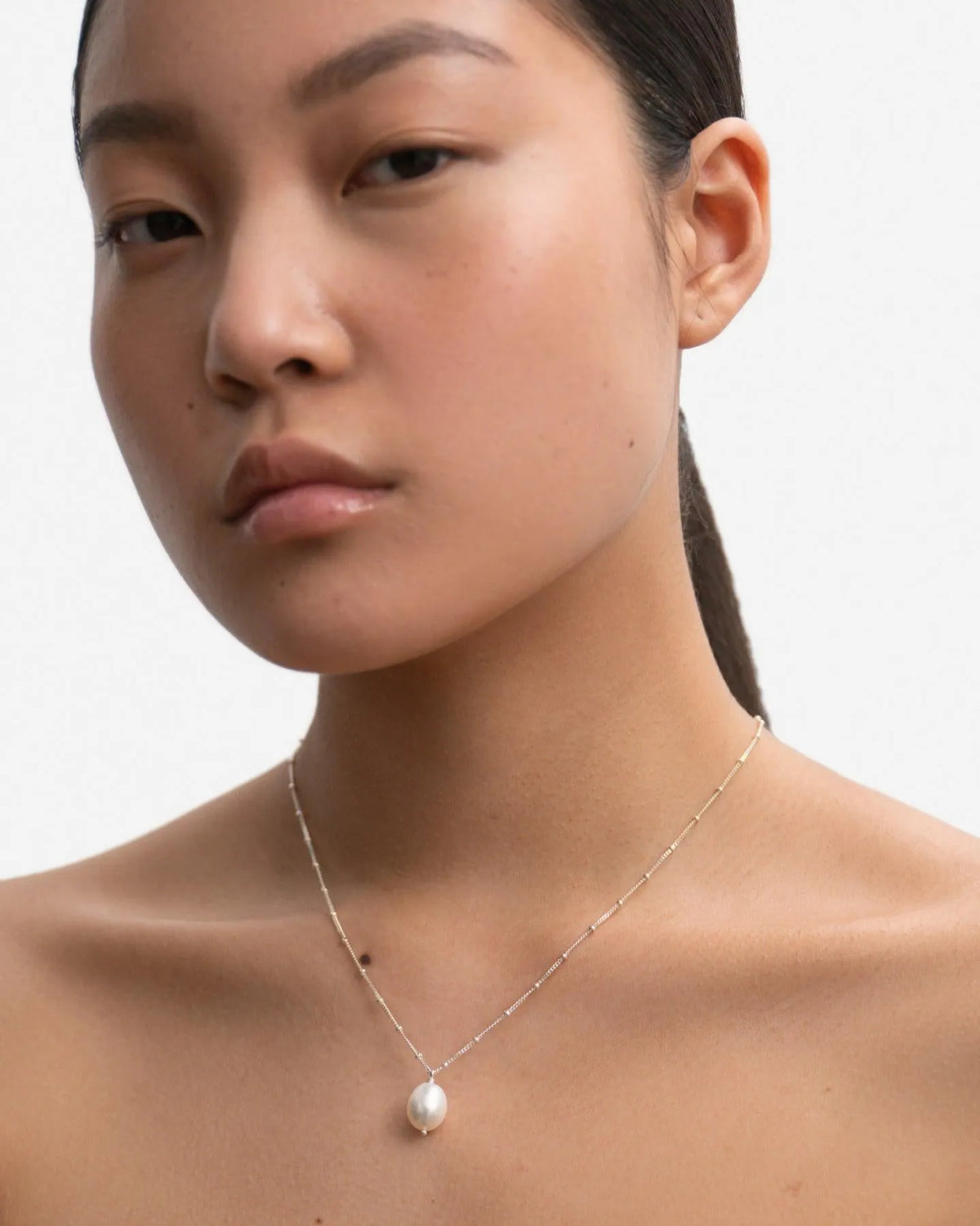 Monterosso Pearl Pendant Necklace