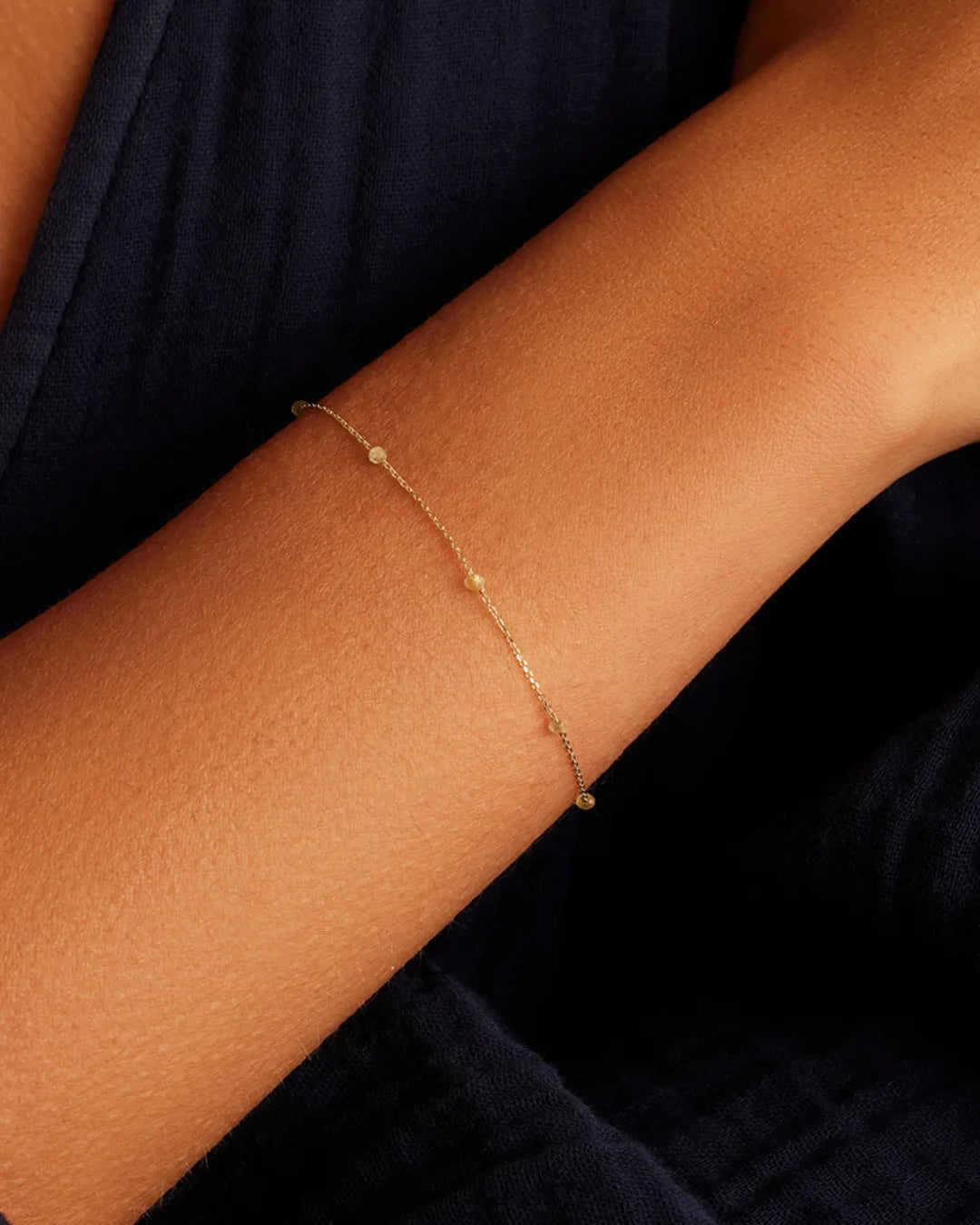 Newport Birthstone Bracelet in 14K Gold