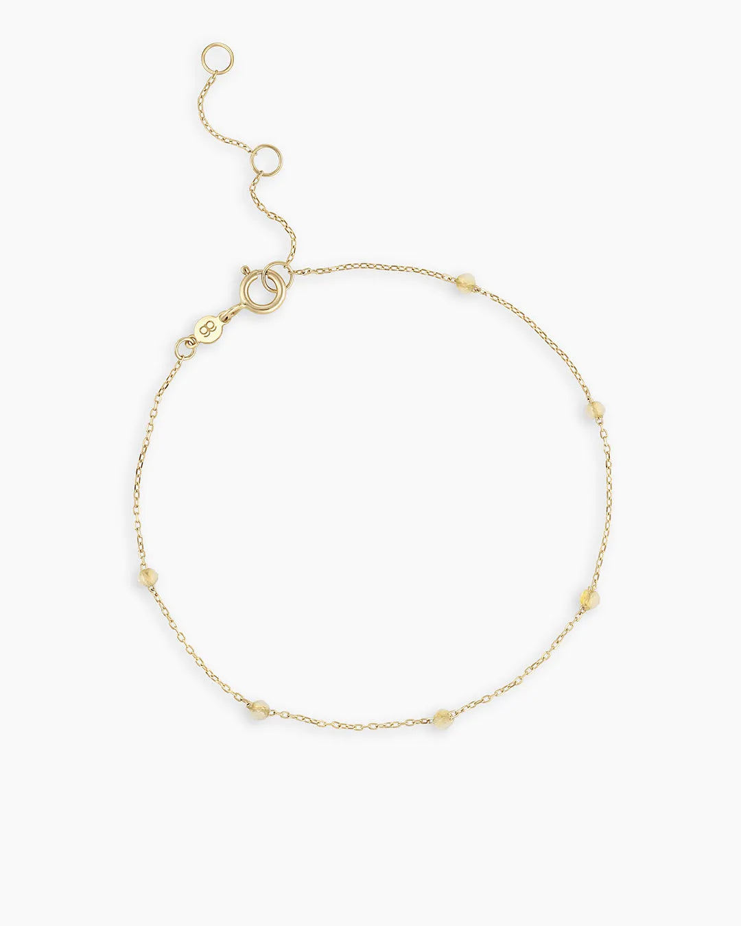 Newport Birthstone Bracelet in 14K Gold