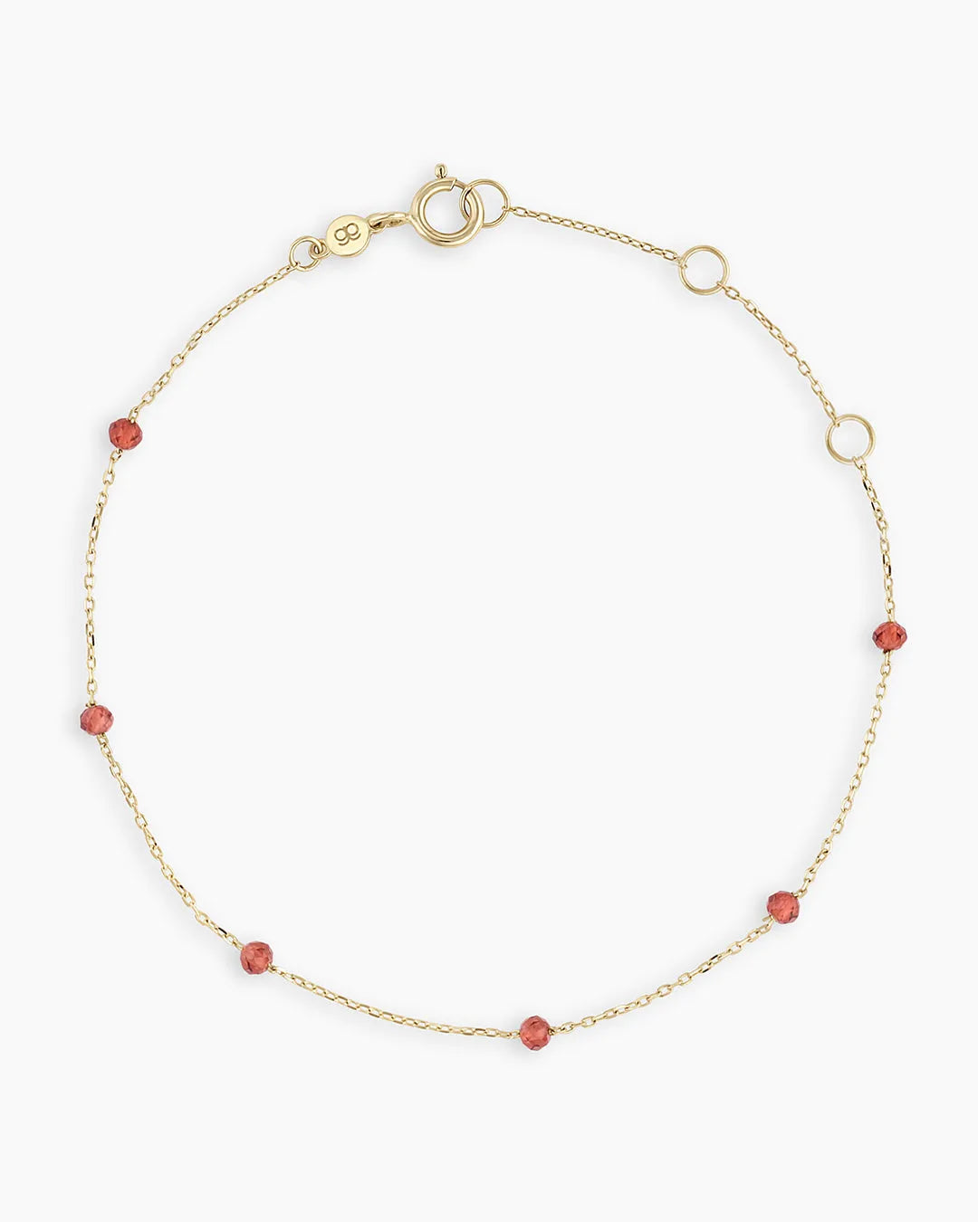 Newport Birthstone Bracelet in 14K Gold
