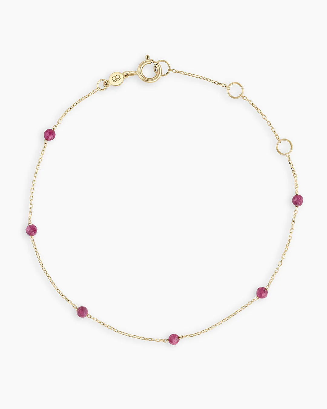 Newport Birthstone Bracelet in 14K Gold