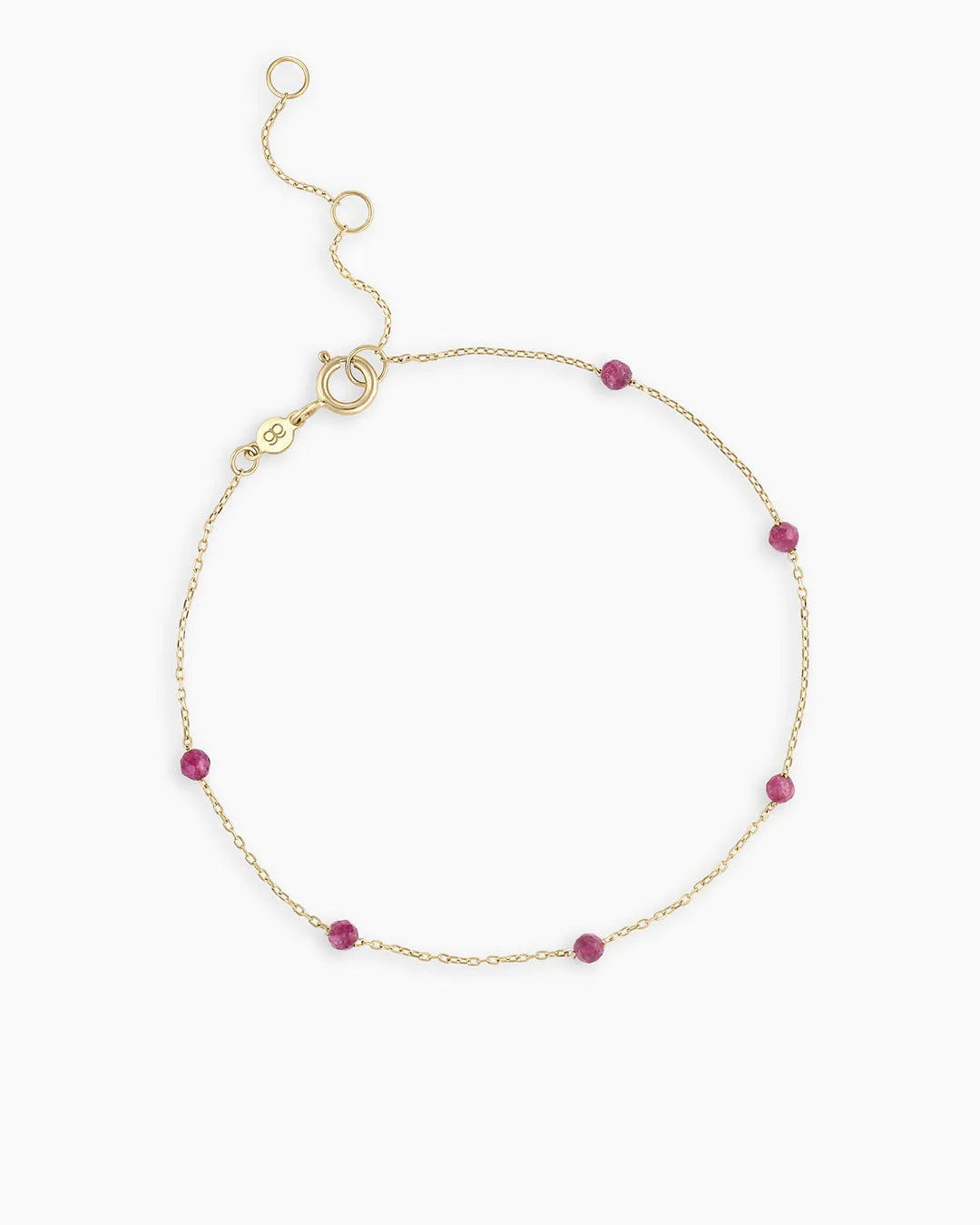 Newport Birthstone Bracelet in 14K Gold