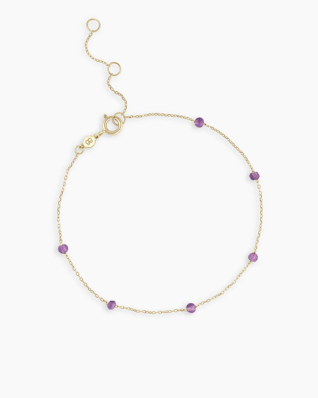 Newport Birthstone Bracelet in 14K Gold
