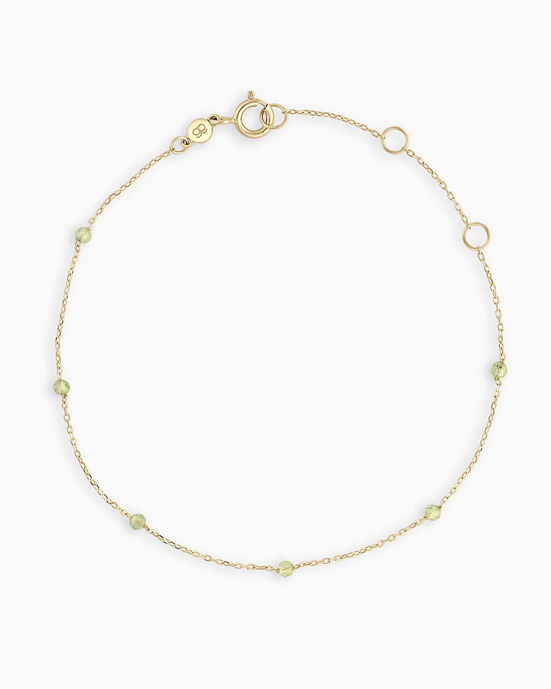 Newport Birthstone Bracelet in 14K Gold