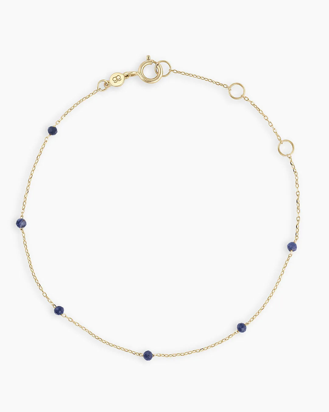 Newport Birthstone Bracelet in 14K Gold