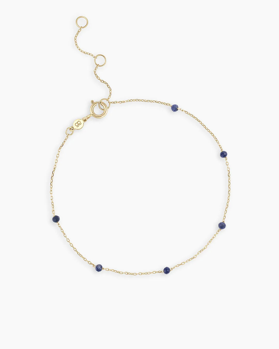 Newport Birthstone Bracelet in 14K Gold