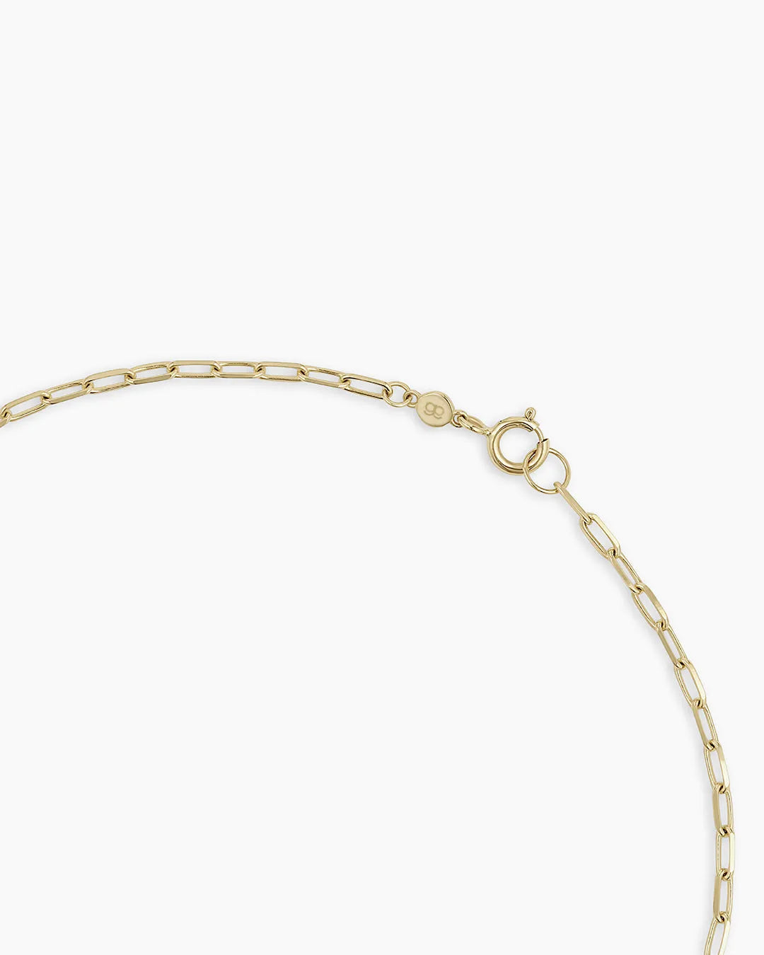 Parker Micro Mini Necklace in 14K Gold