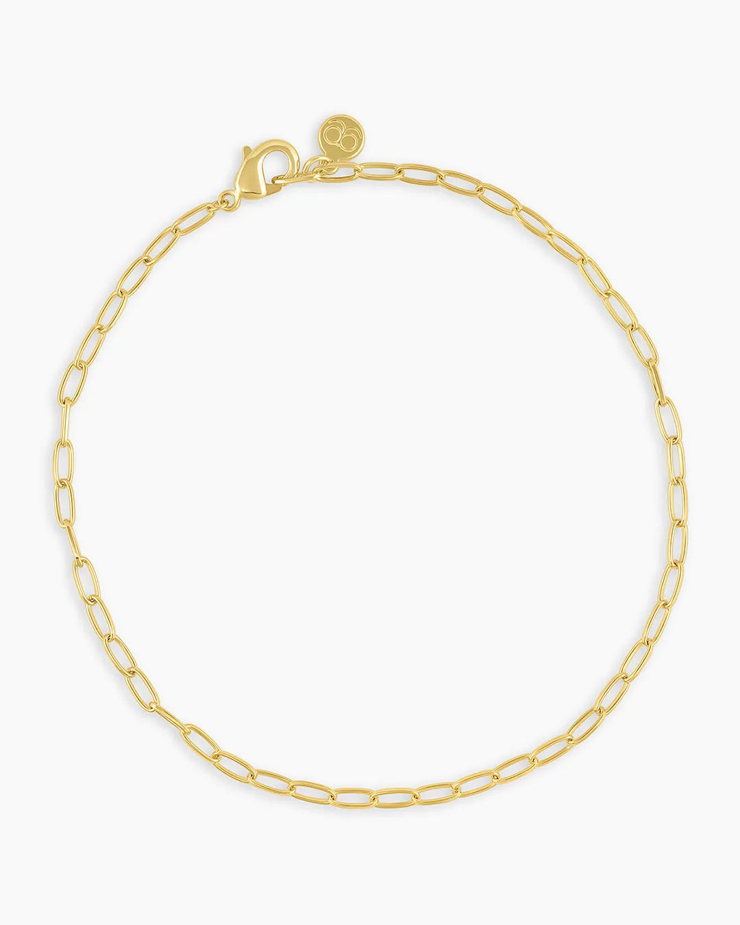 Parker Mini Anklet in 18K Gold Plated