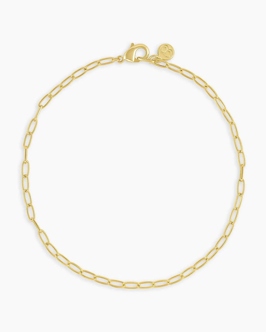 Parker Mini Anklet in 18K Gold Plated