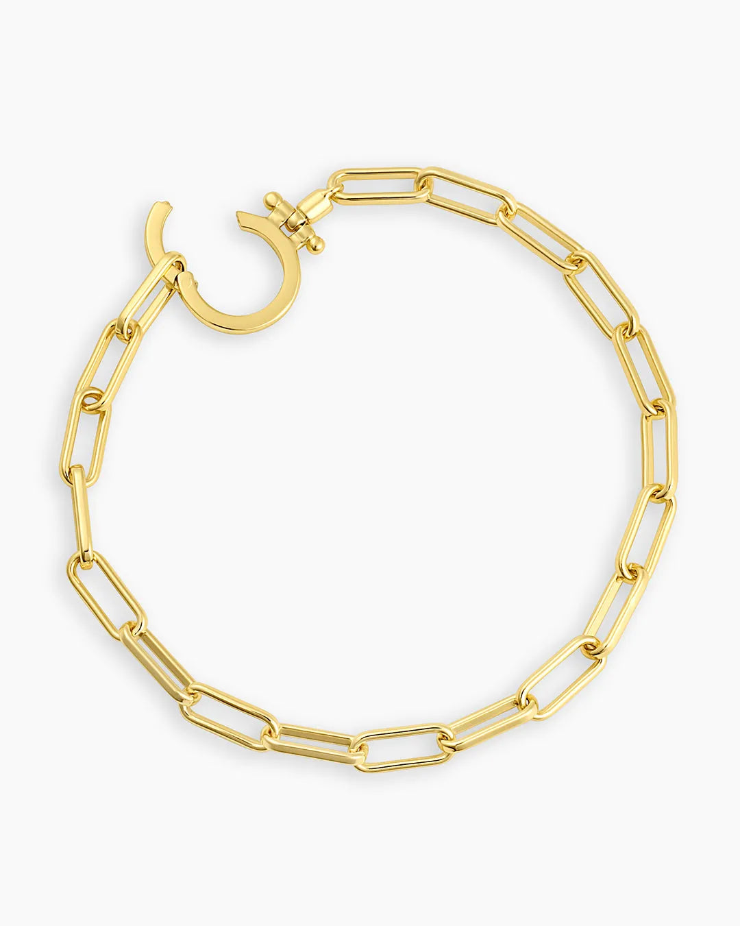 Parker Paperclip Chain Bracelet
