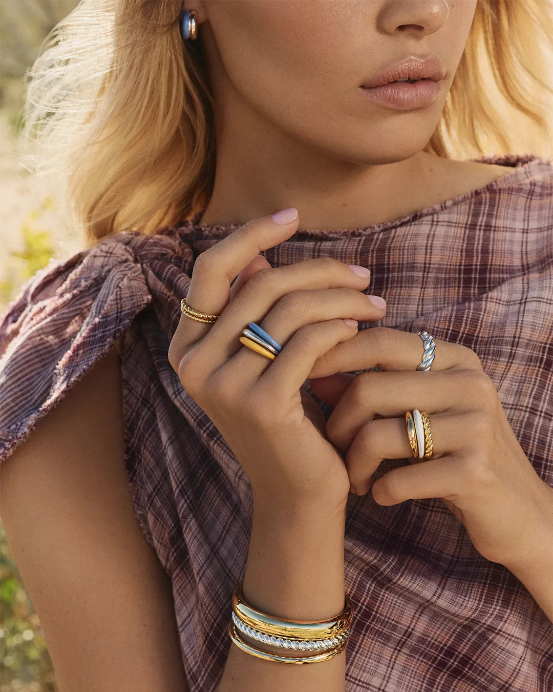 Paseo Mixed Cuff Bracelet