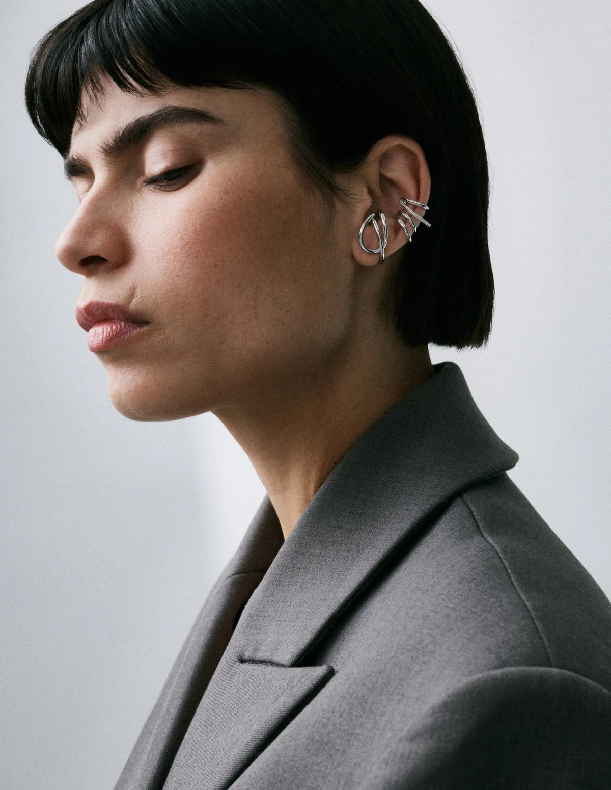 Pavé Double Ear Cuff