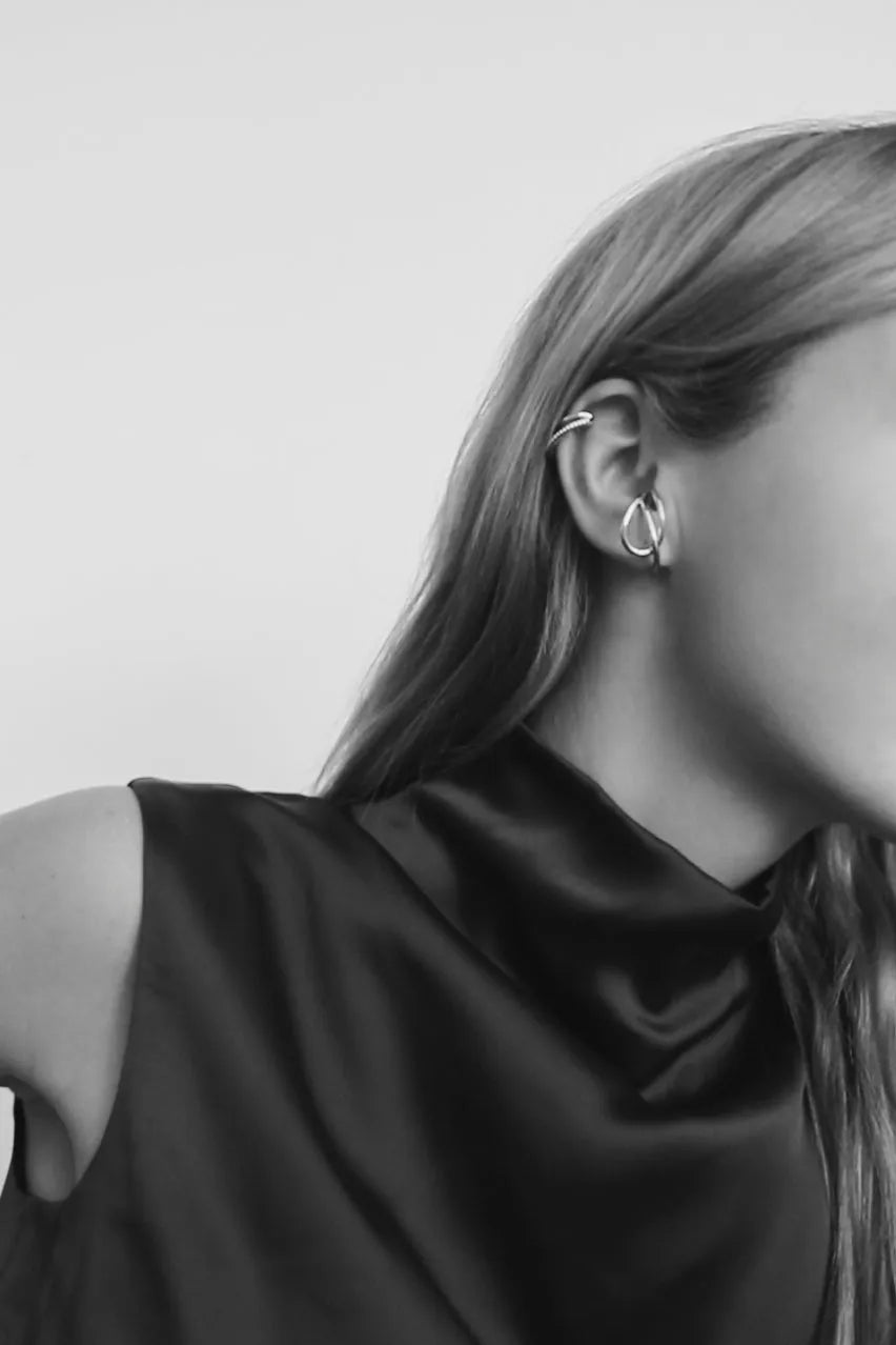 Pavé Double Ear Cuff