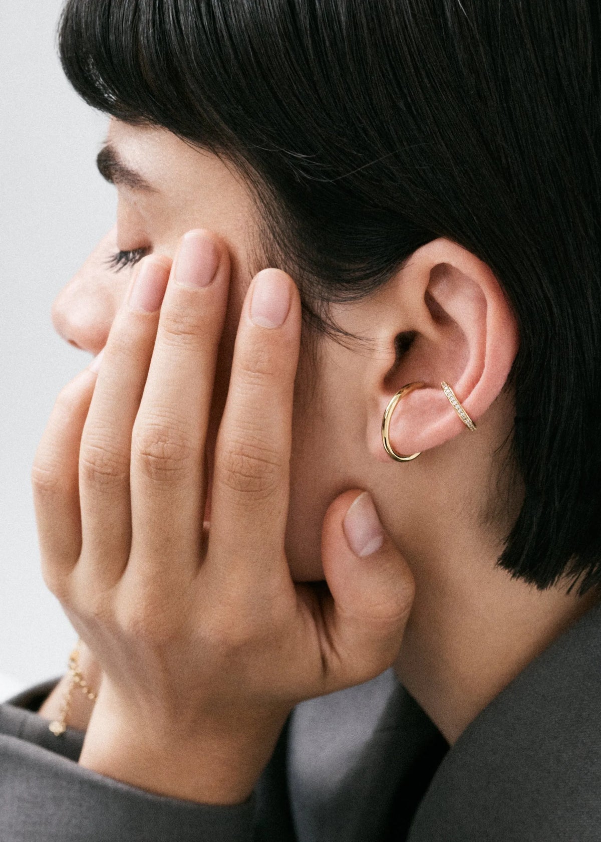 Pavé Sonder Ear Cuff