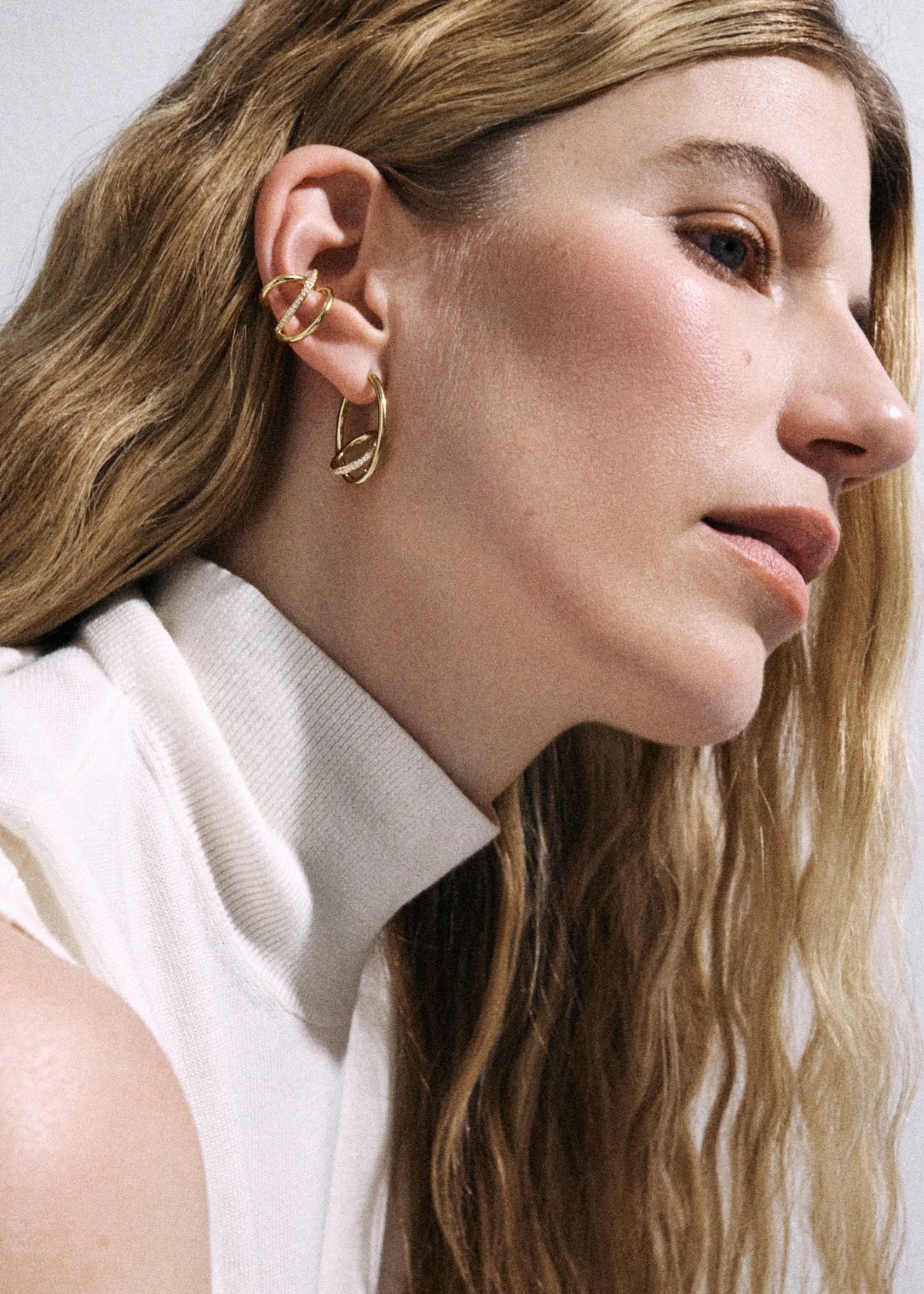Pavé Spiralis Ear Cuff