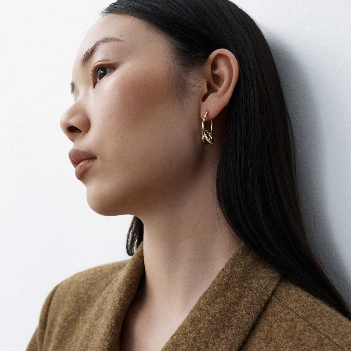 Pavé Spiralis Earrings