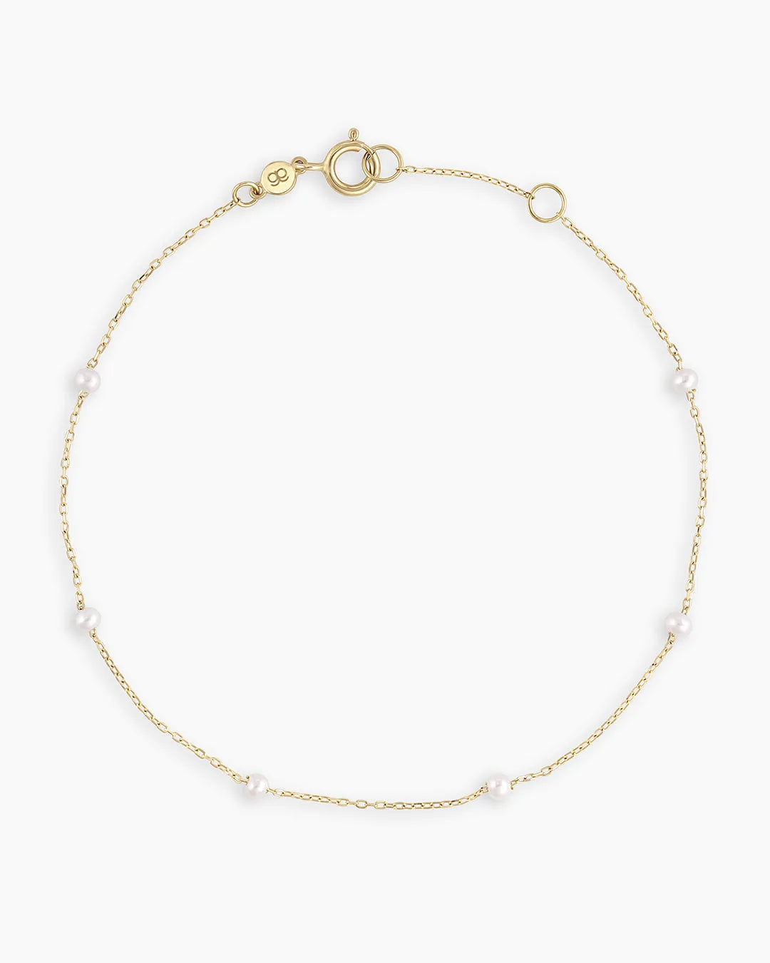 Pearl Newport Bracelet in 14K Gold