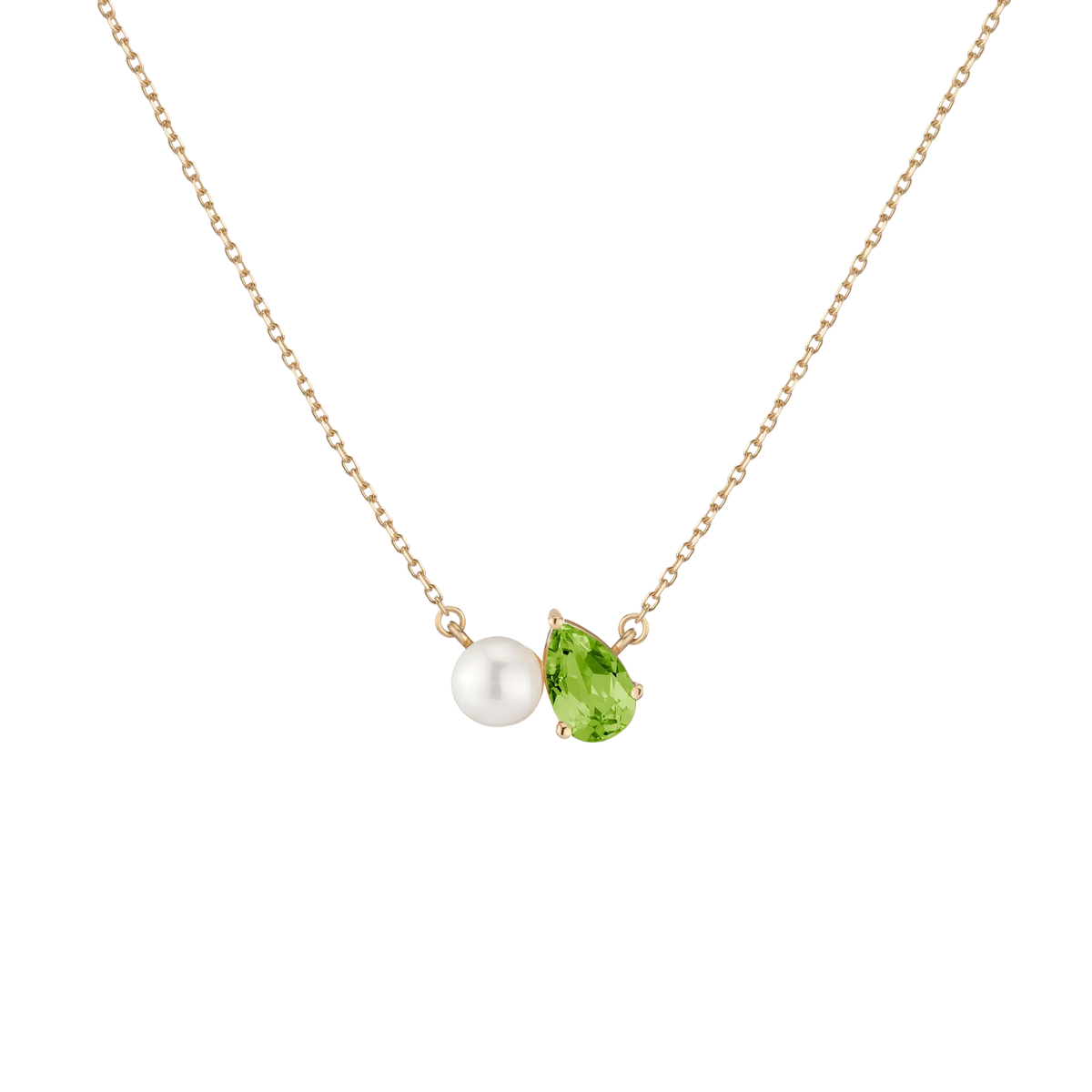 Pearl Toi et Moi Necklace