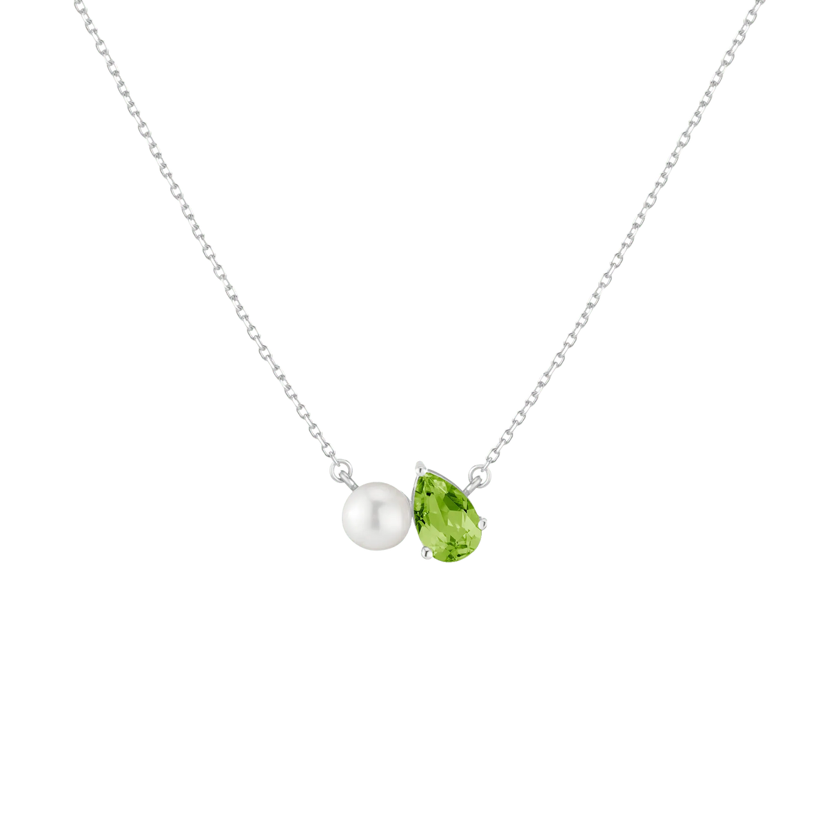 Pearl Toi et Moi Necklace
