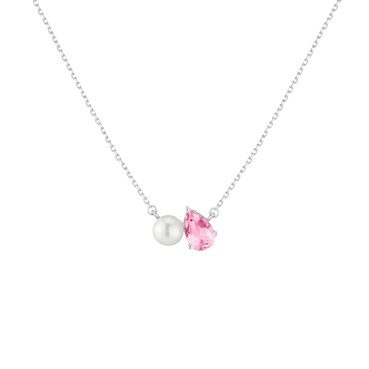 Pearl Toi et Moi Necklace