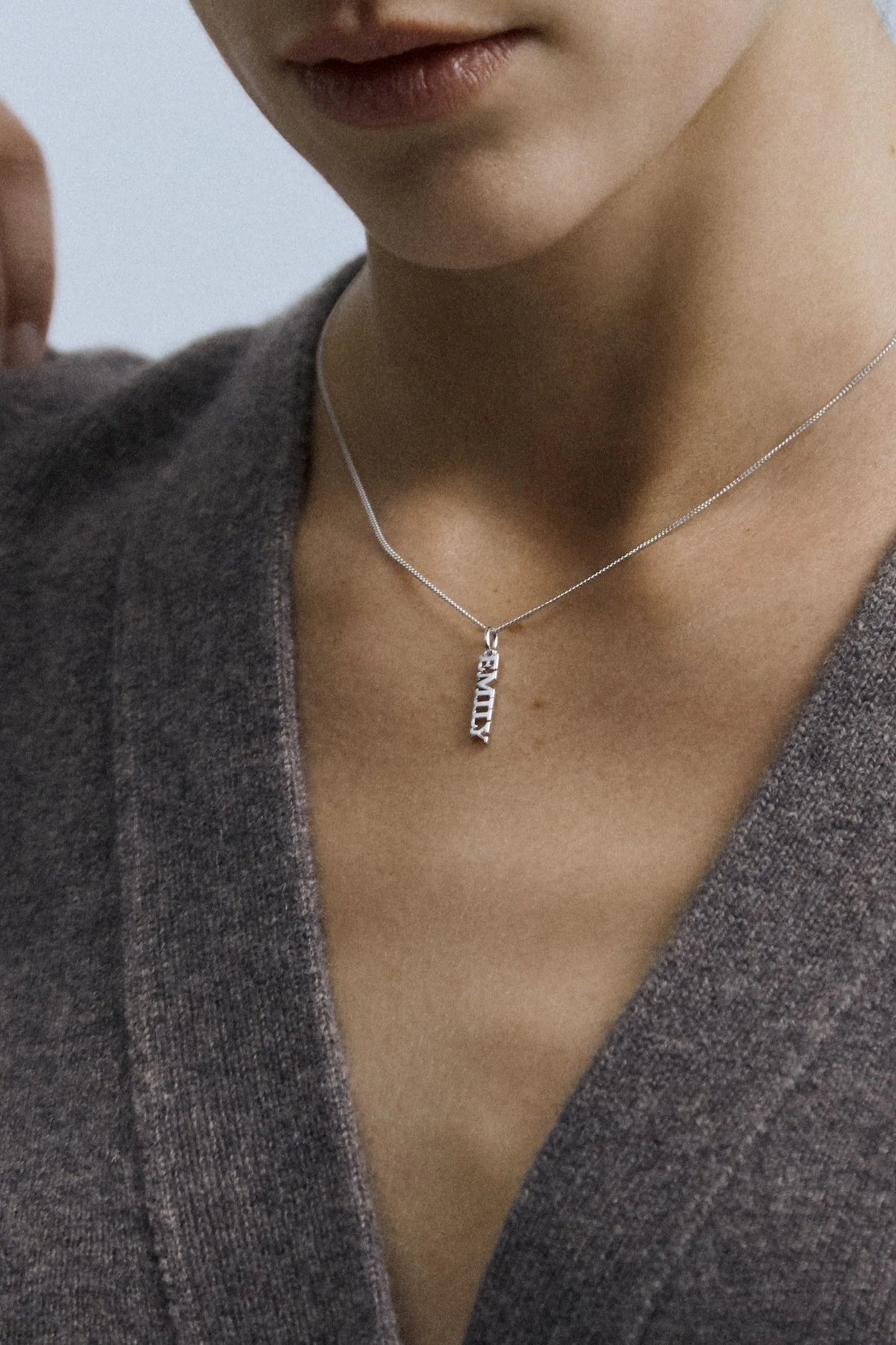 Personalised Name Pendant