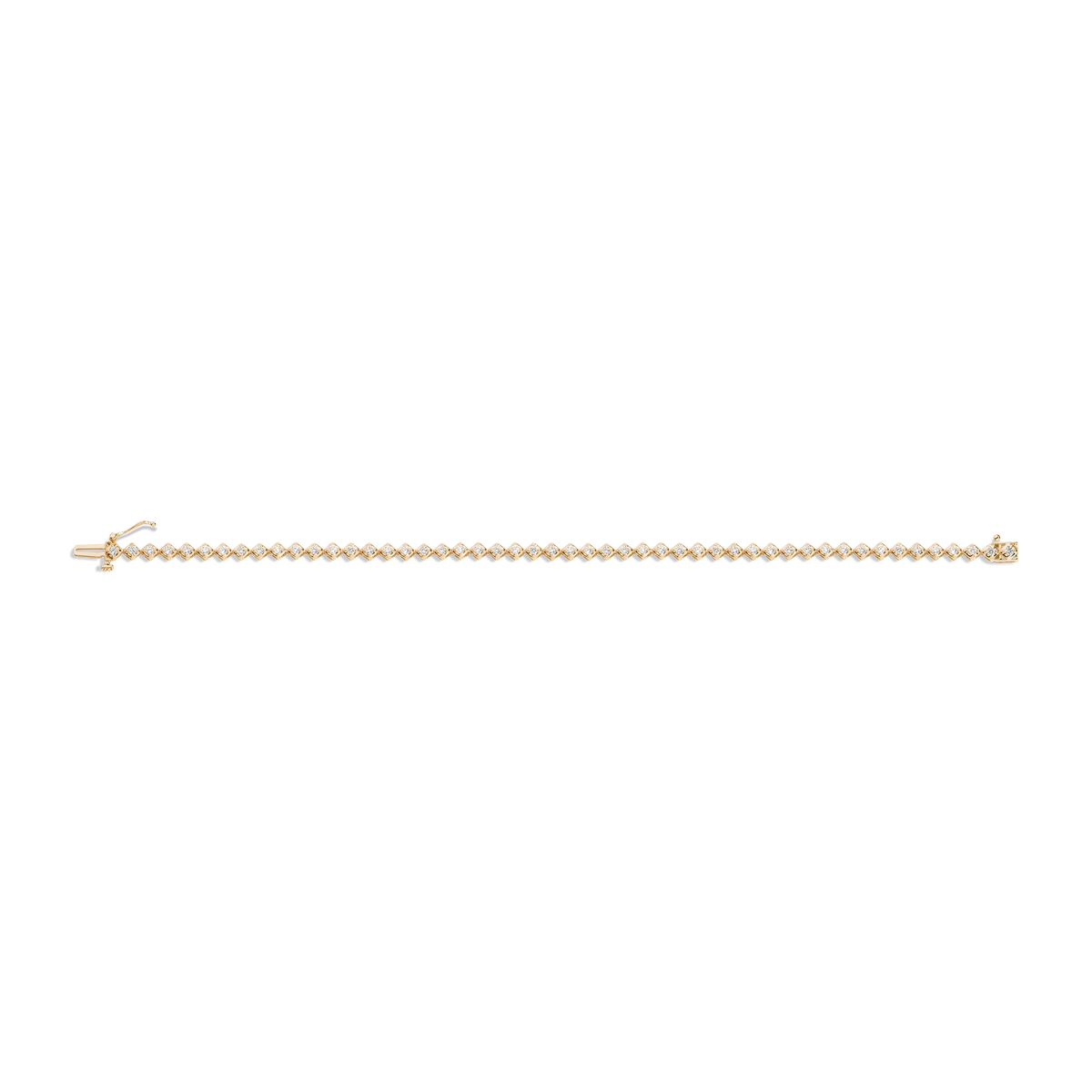 Petite Lab Grown Diamond Tennis Bracelet
