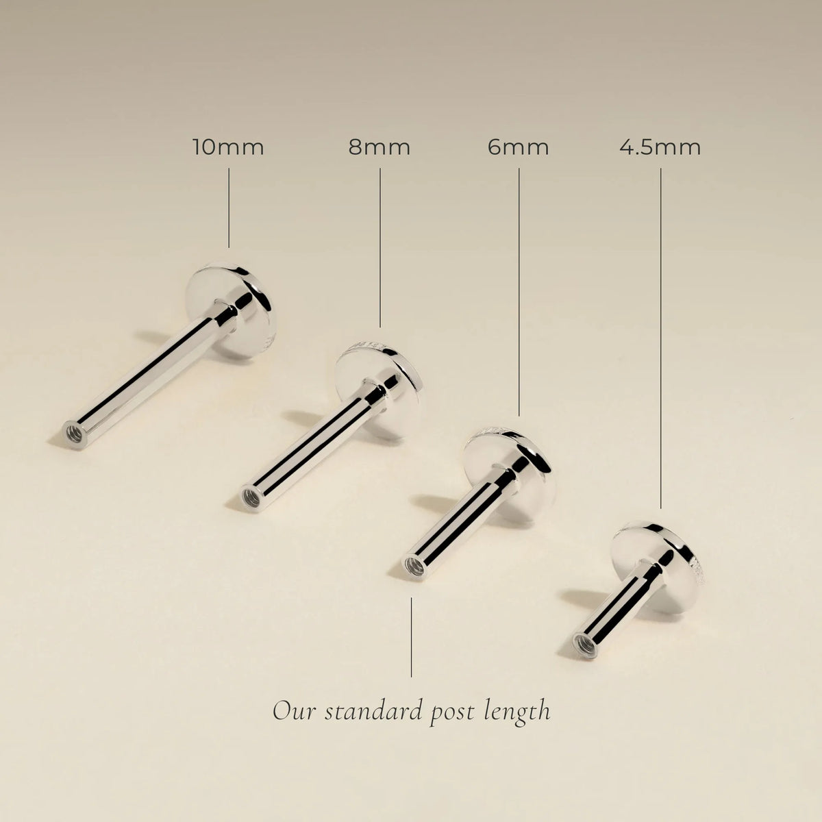 Piercing Post in Titanium