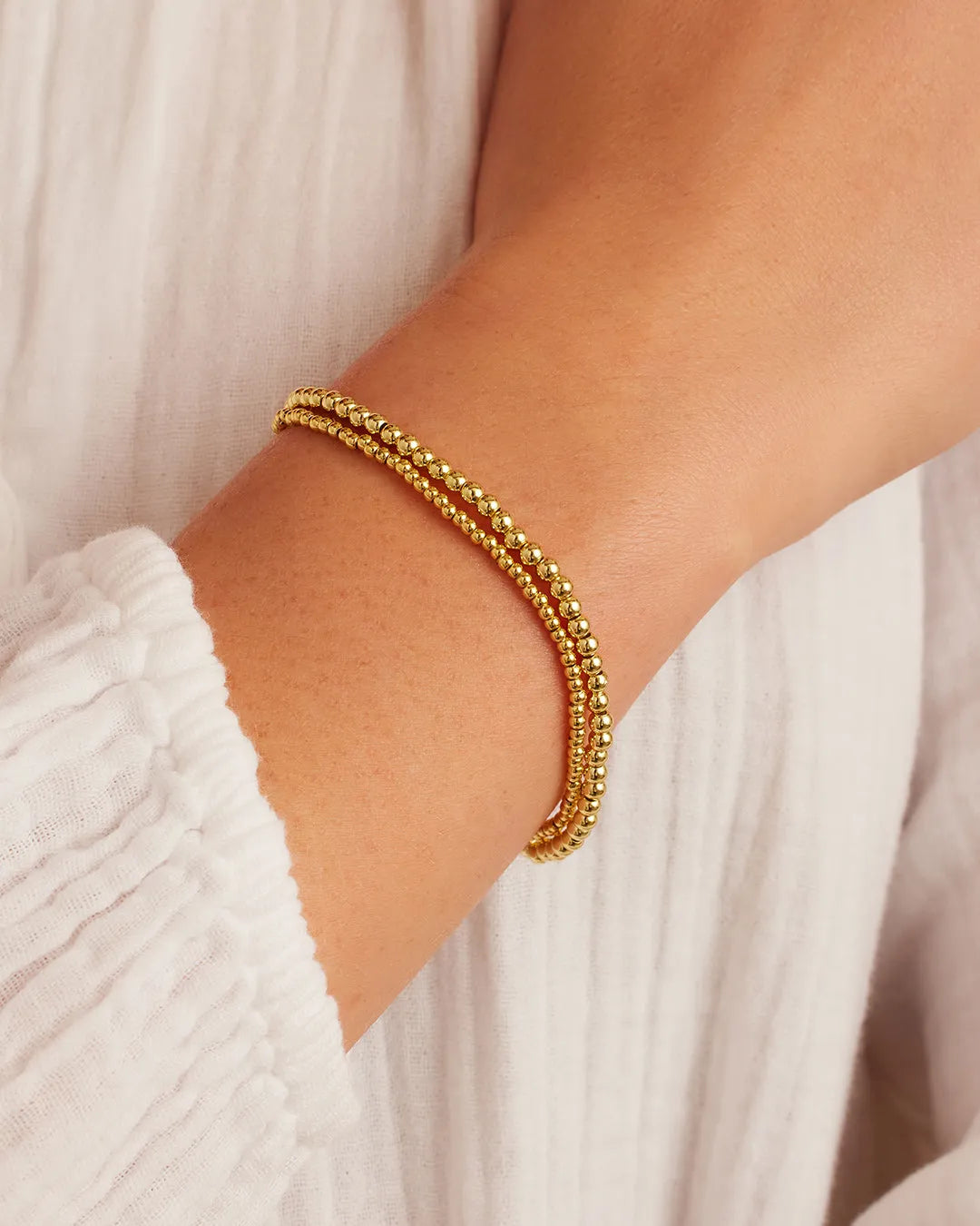 Poppy Bracelet Set in 18K Gold Plated