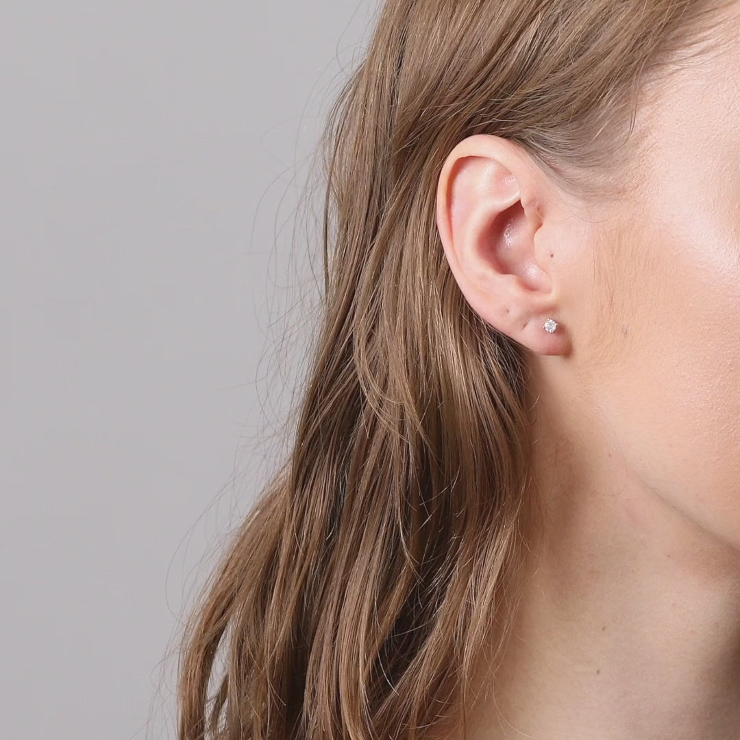 Lab Grown Diamond Stud Earrings
