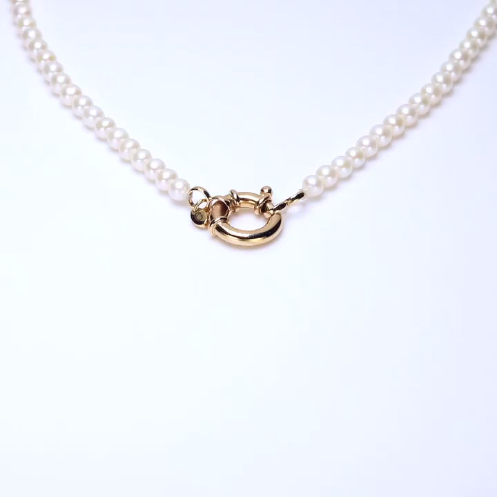 Pearl Aura Beaded Necklace