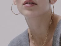 Gold Love Link Necklace