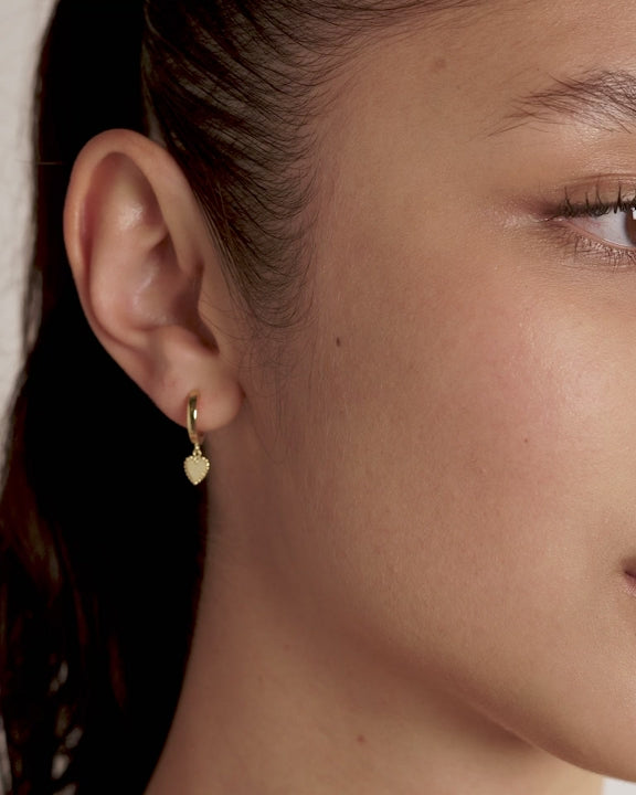 Amore Mini Hoop Earrings