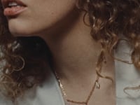 Personalised Initial Diamond Necklace in Solid Gold