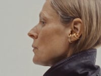 Pavé Dual Curve Ear Cuff