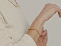 Gold Locked Bracelet