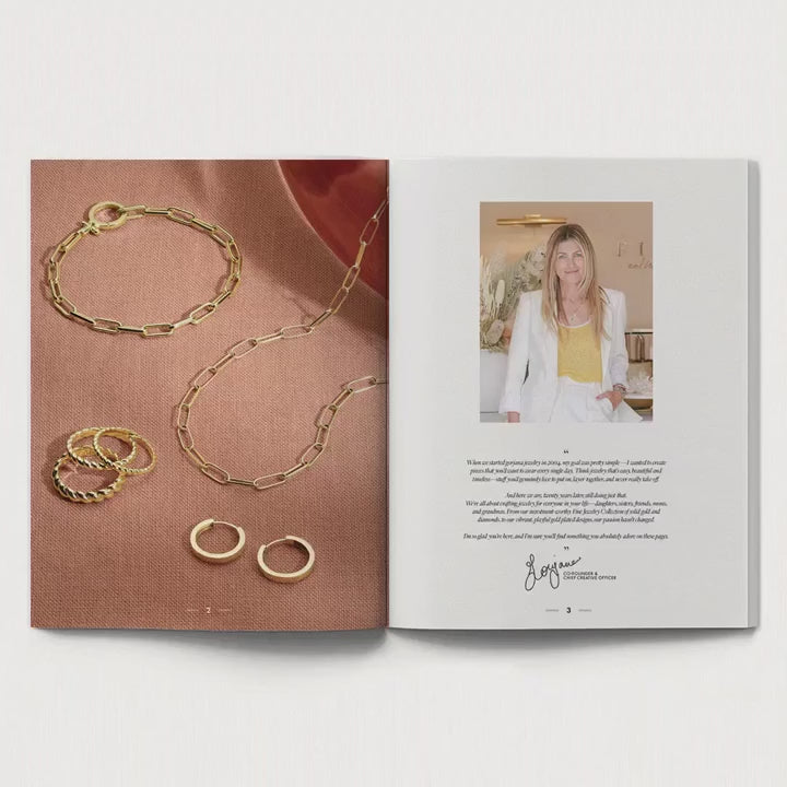 Lou Statement Small Hoops in 18K Gold Plated