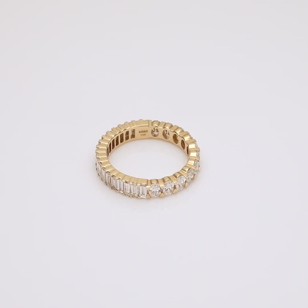 Two-in-One Lab Grown Diamond Eternity Ring