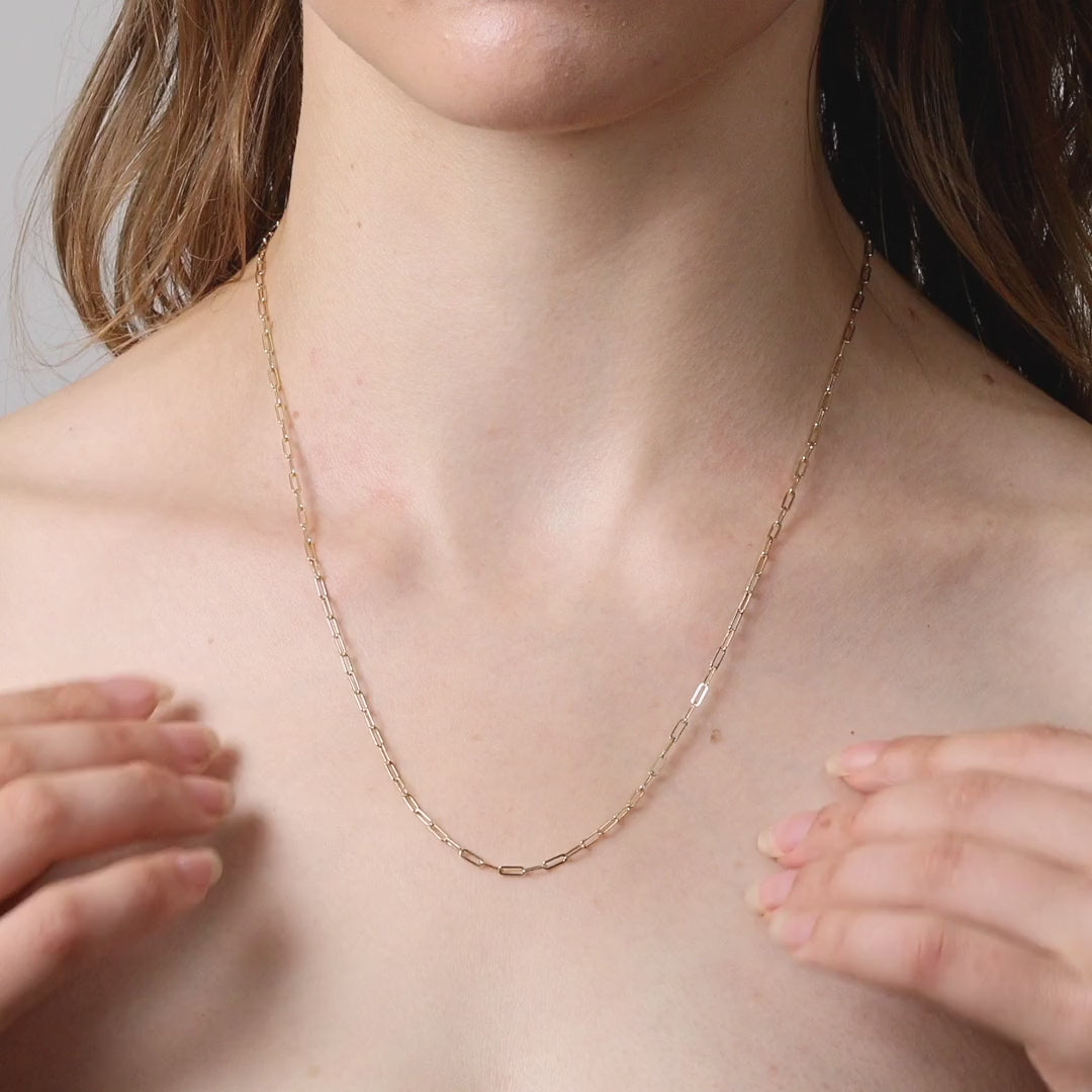 Medium Paperclip Chain Necklace