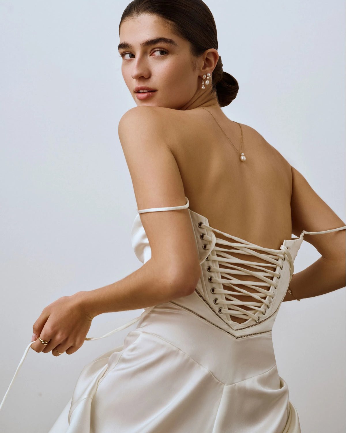 Reggia Pearl Drop Earrings