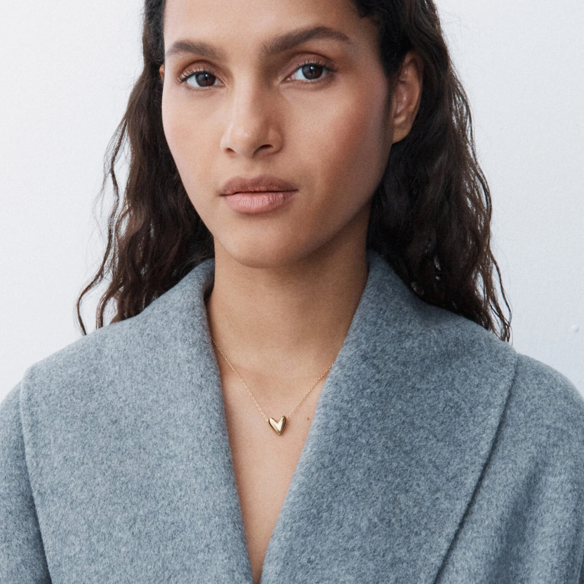 Roscida Heart Pendant Necklace