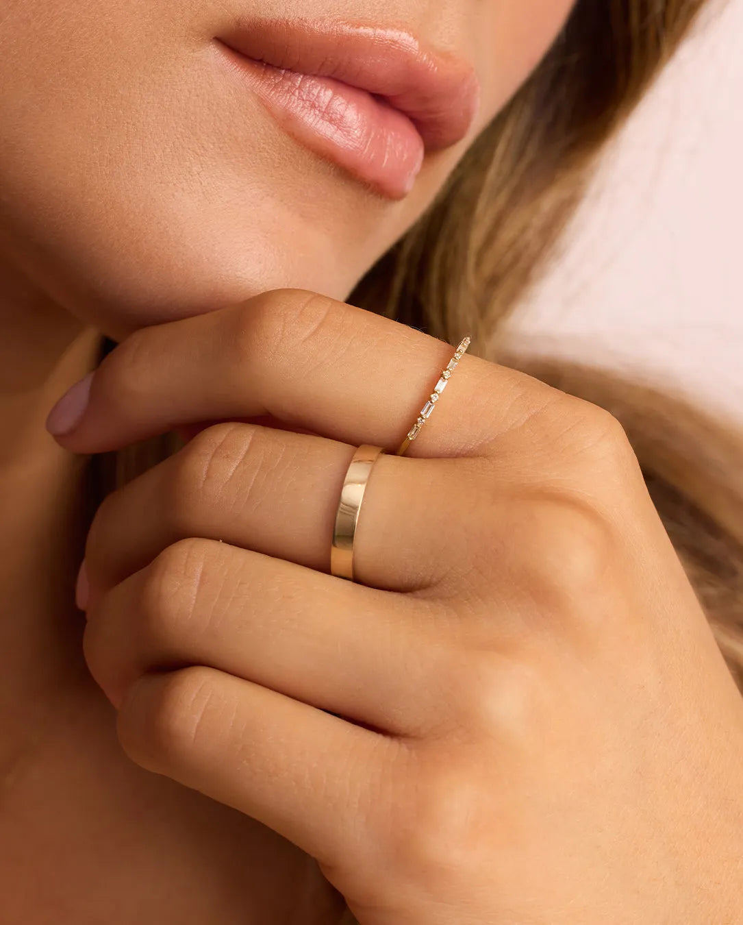 Rose Ring in 14K Gold