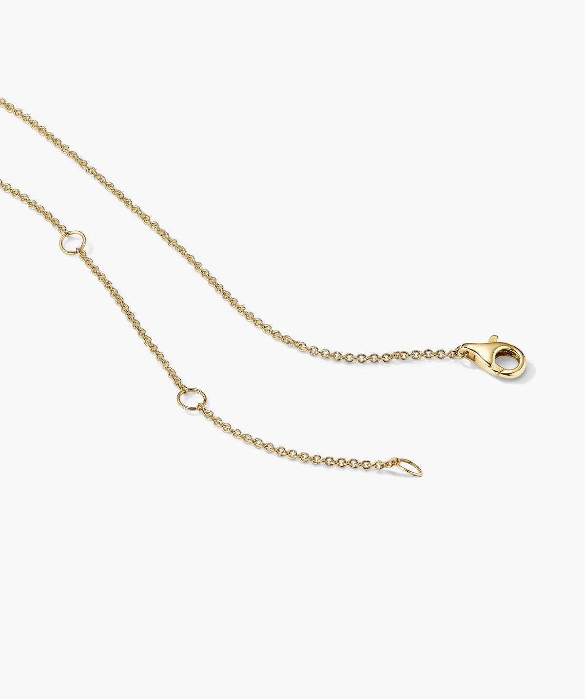 Round Diamond Bezel Pendant Necklace