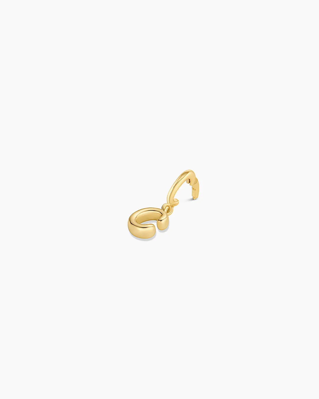 Ryder Alphabet Charm in 18K Gold Plated