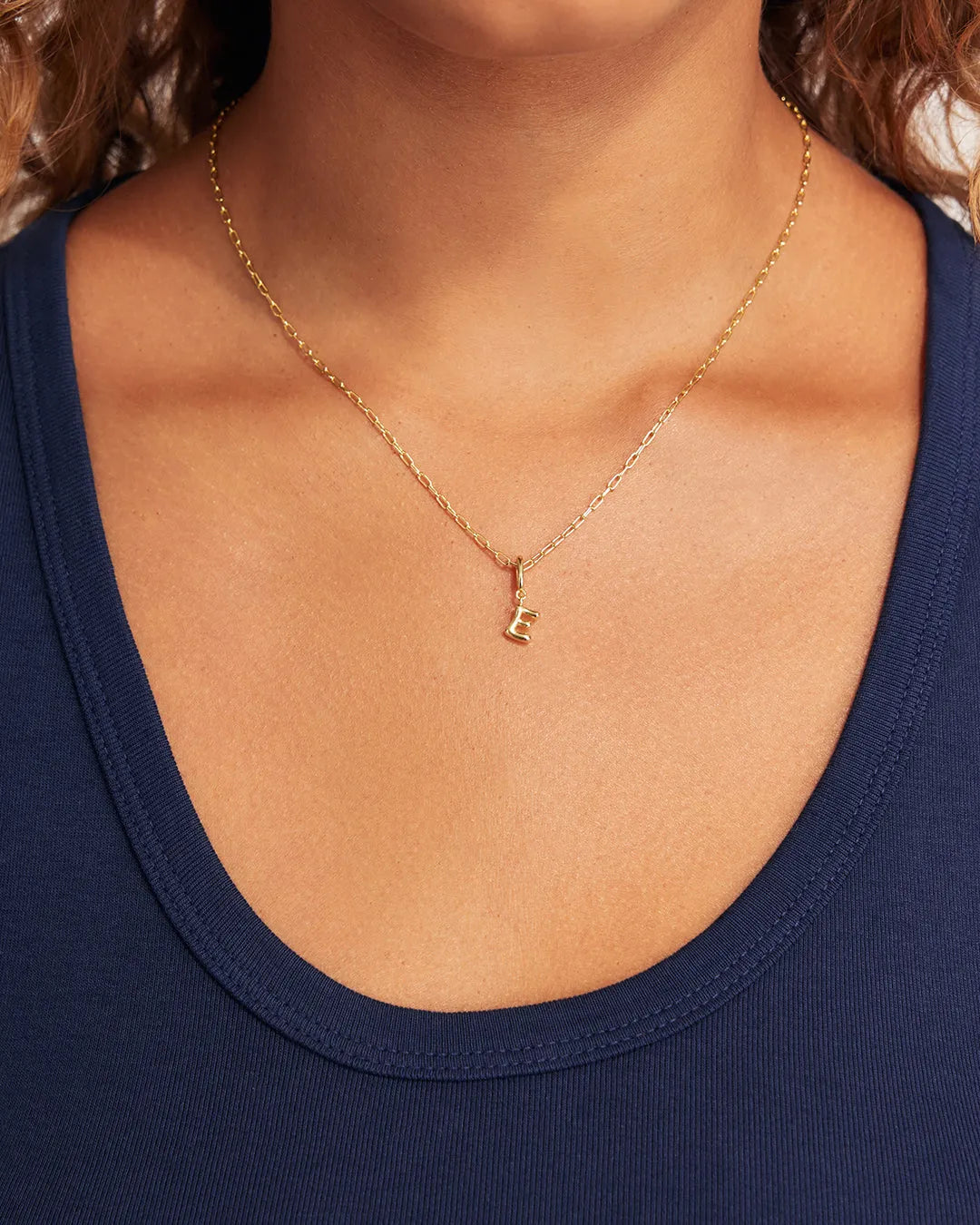 Ryder Alphabet Charm in 18K Gold Plated