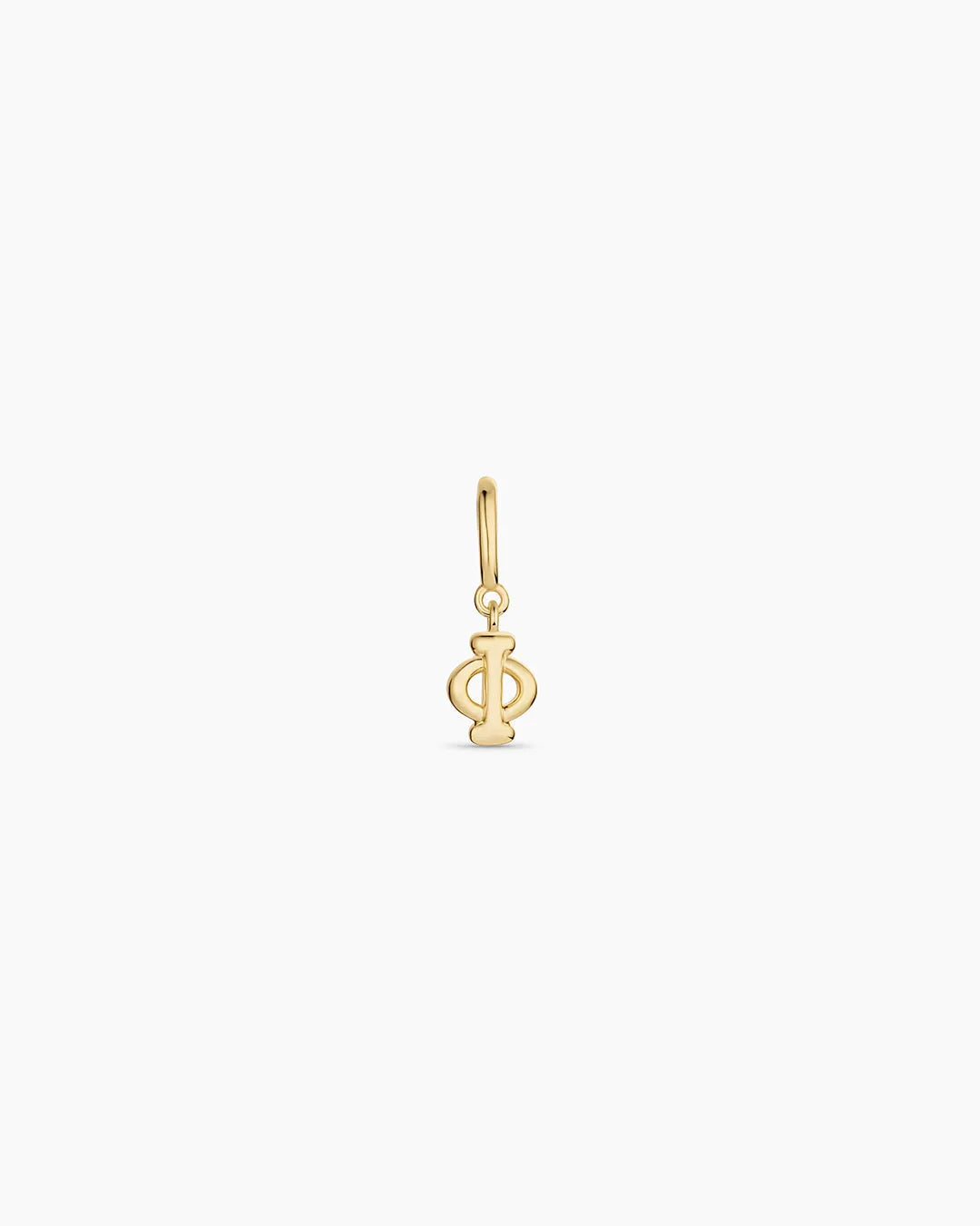 Ryder Greek Alphabet Charm in 18K Gold Plated