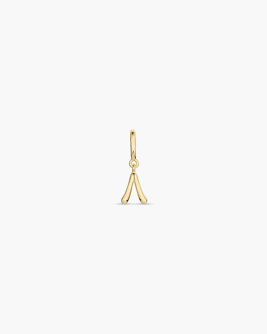 Ryder Greek Alphabet Charm in 18K Gold Plated