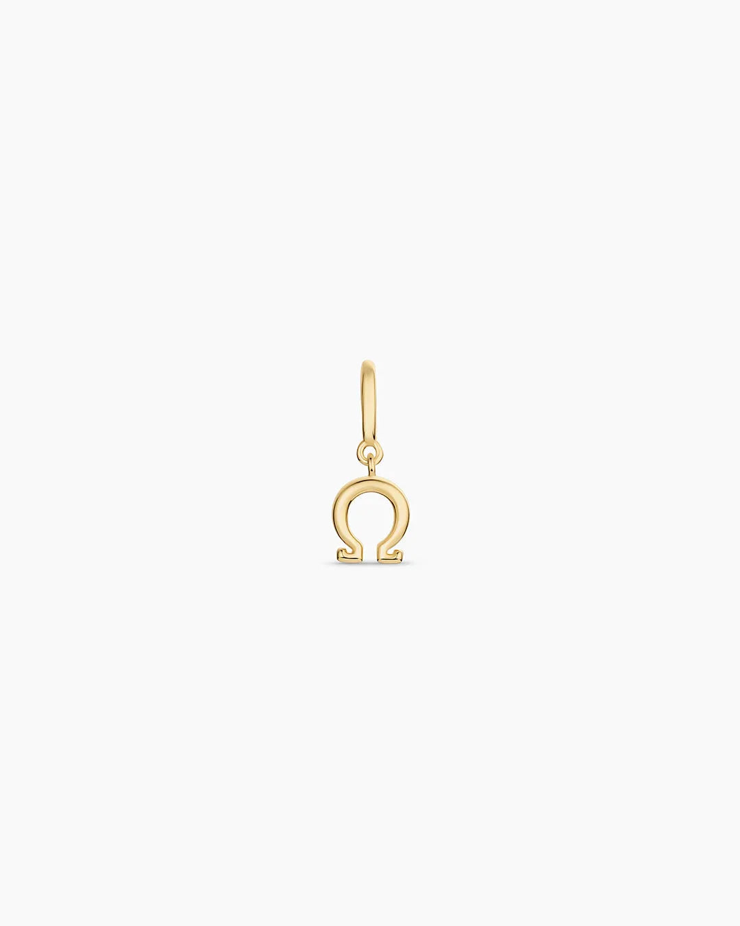 Ryder Greek Alphabet Charm in 18K Gold Plated