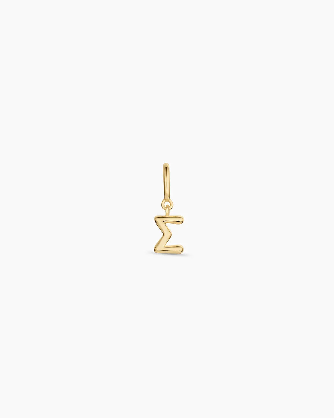 Ryder Greek Alphabet Charm in 18K Gold Plated