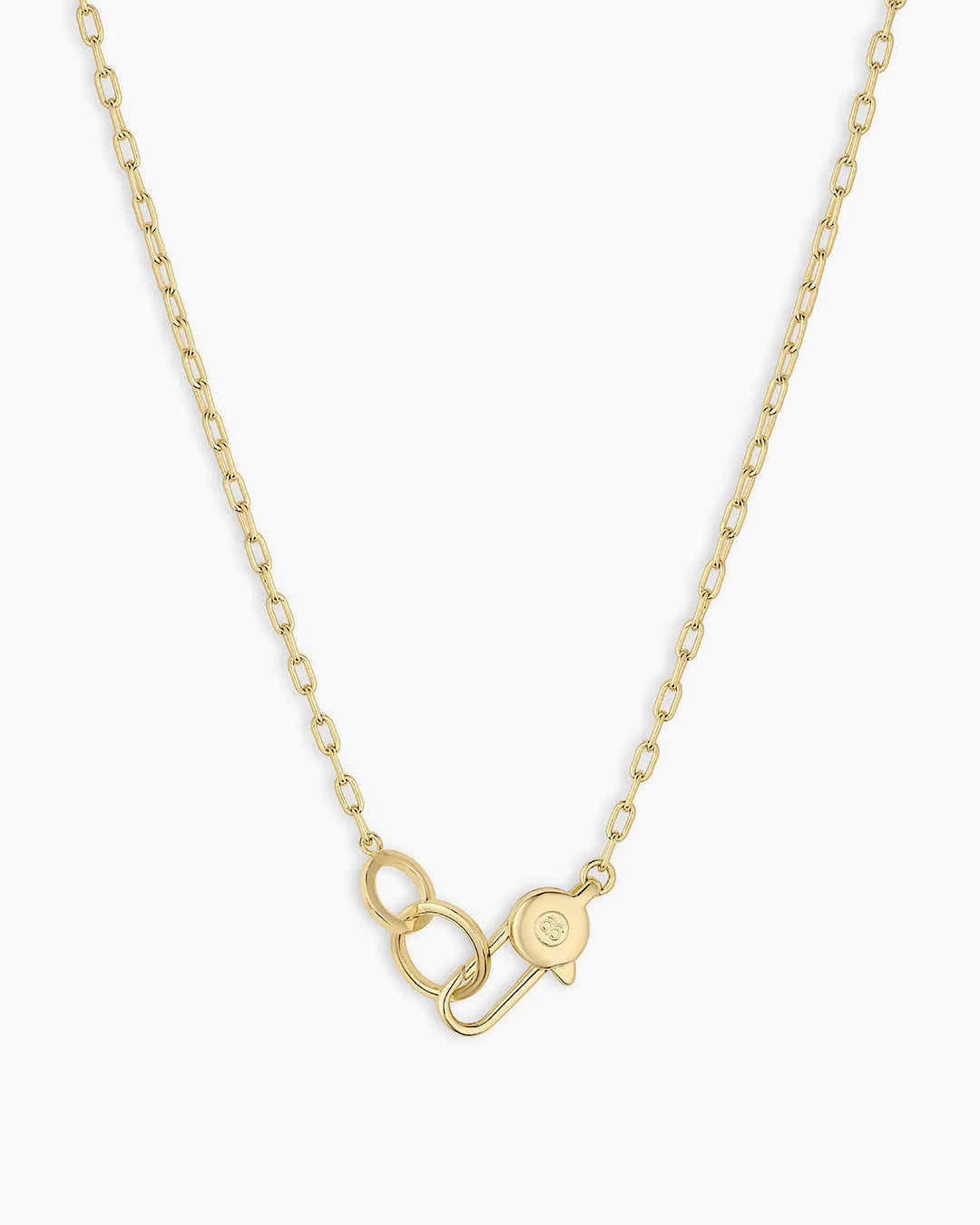 Ryder Padlock Necklace in 18K Gold Plated